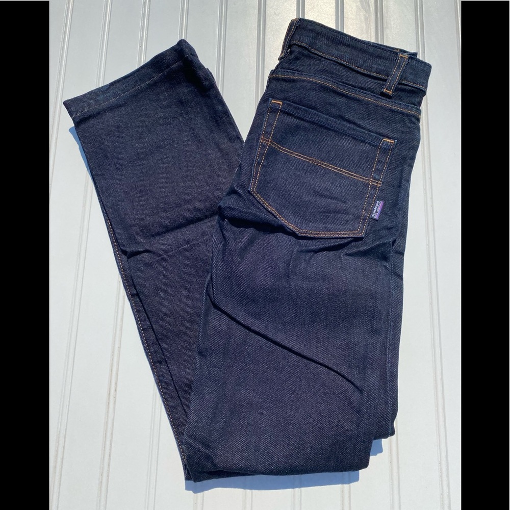 Patagonia Dark Wash Denim Indigo Straight Leg Jeans